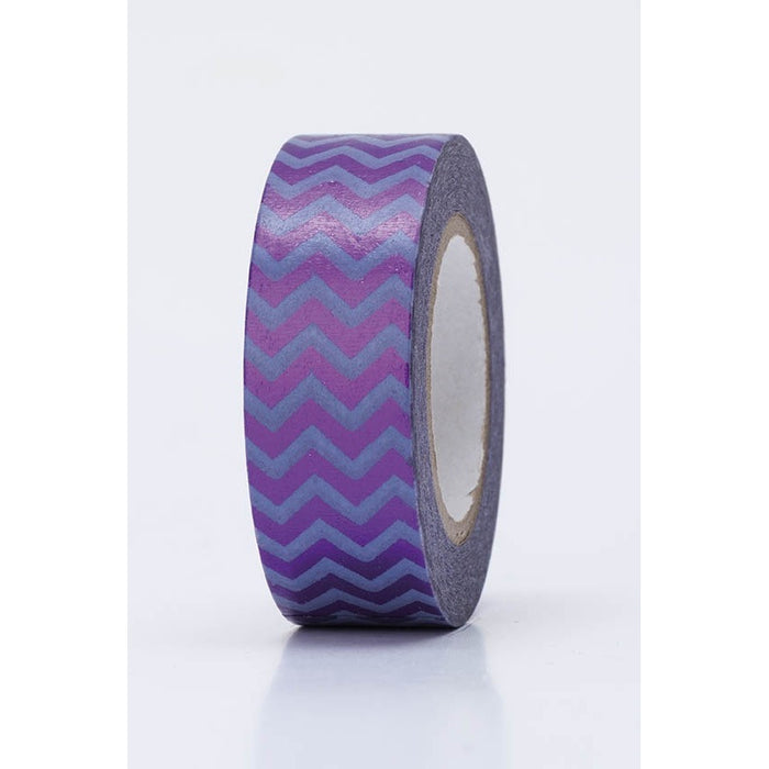 Rico Tape Zigzag Purple Hot Foil