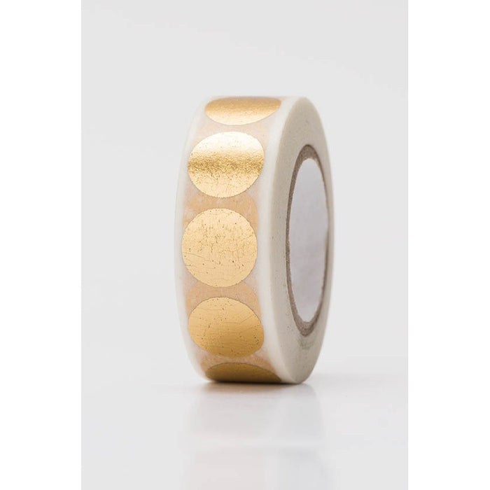 Paper Poetry: Tape Hot Foil Gold Dots