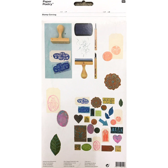 Rico Stamp Rubber Block Large15x26.5 cm