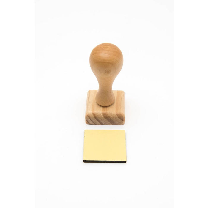 Rico Wooden Stamp Handle Squared4x4x8 cm
