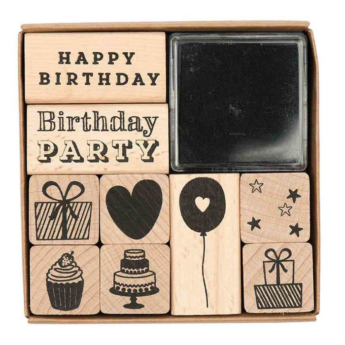 Paper Poetry: Stamp Set - Birthday
