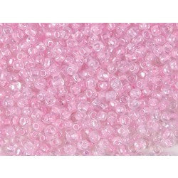 Rico Rocaille Transparentpink- Inclusion 4mm