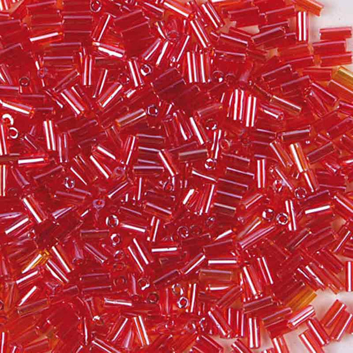 Rico Rod-Shaped Bead Glossy Red6.75