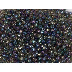 Rico Rocail Rainbow Olive 4mm