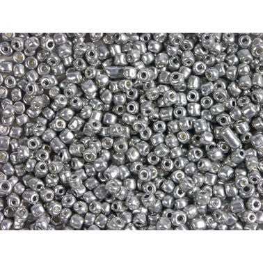 Rico Rocailles Silver 4mm