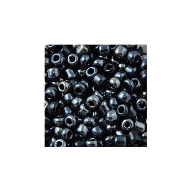 Rico Rocailles Antique Silver 4mm