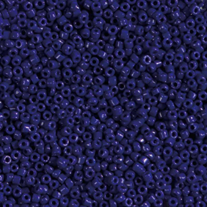 Rico Rocailles Dark-Blue Opaque 2mm