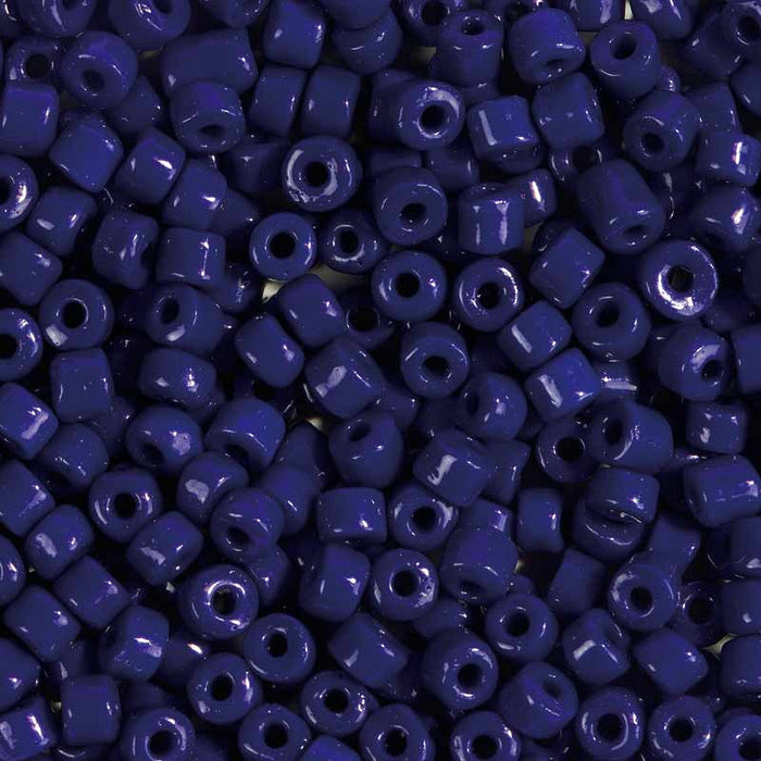 Rico Rocailles Dark-Blue Opaque4mm