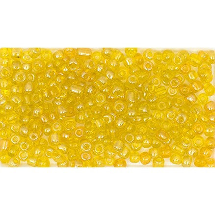 Rico Rocaille Yellow Transparent4mm Ca. 17g