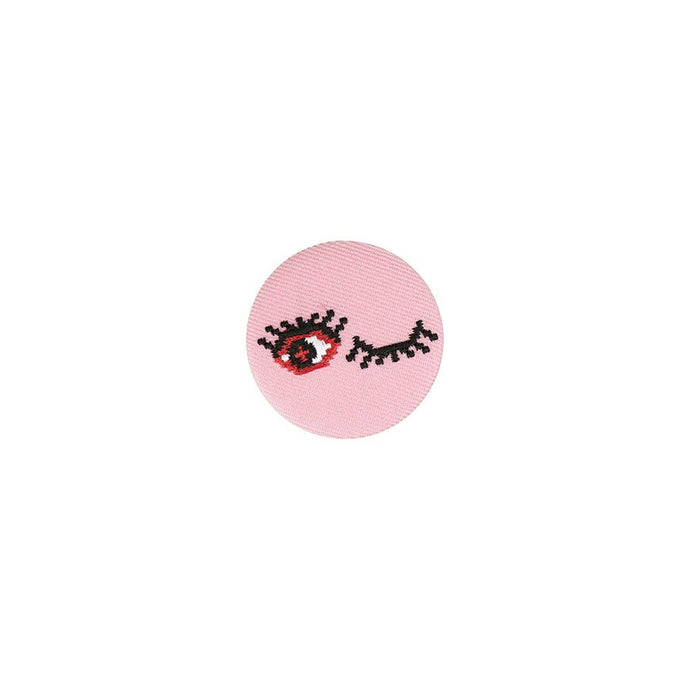 Rico Button Eyes Pink40mm