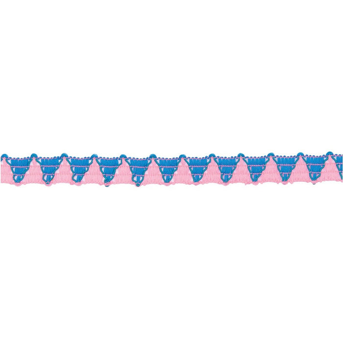 Rico - Ribbon Spikes Blue / Neon Pink