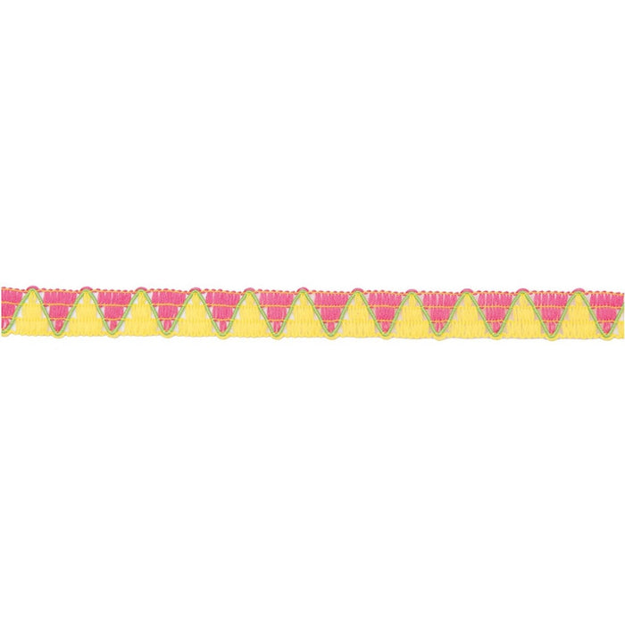 Rico - Ribbon Spikes Yellow / Pink
