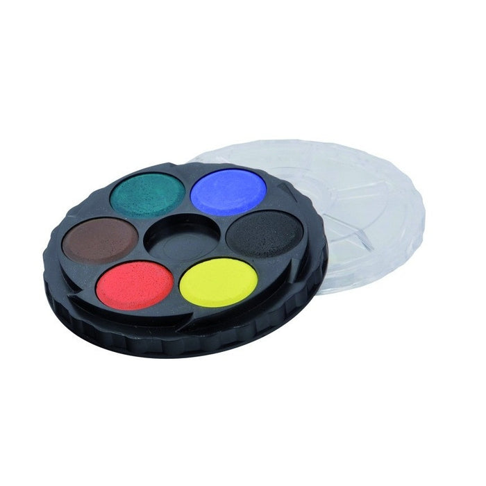 Koh-I-Noor Round Watercolour 1 Tier 6 colours