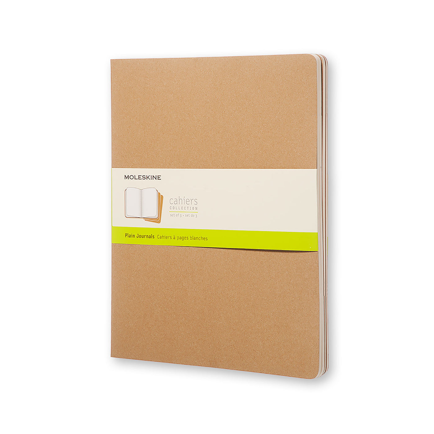Moleskine Cahier Journal XXL Plain Kraft Brown — Fred Aldous