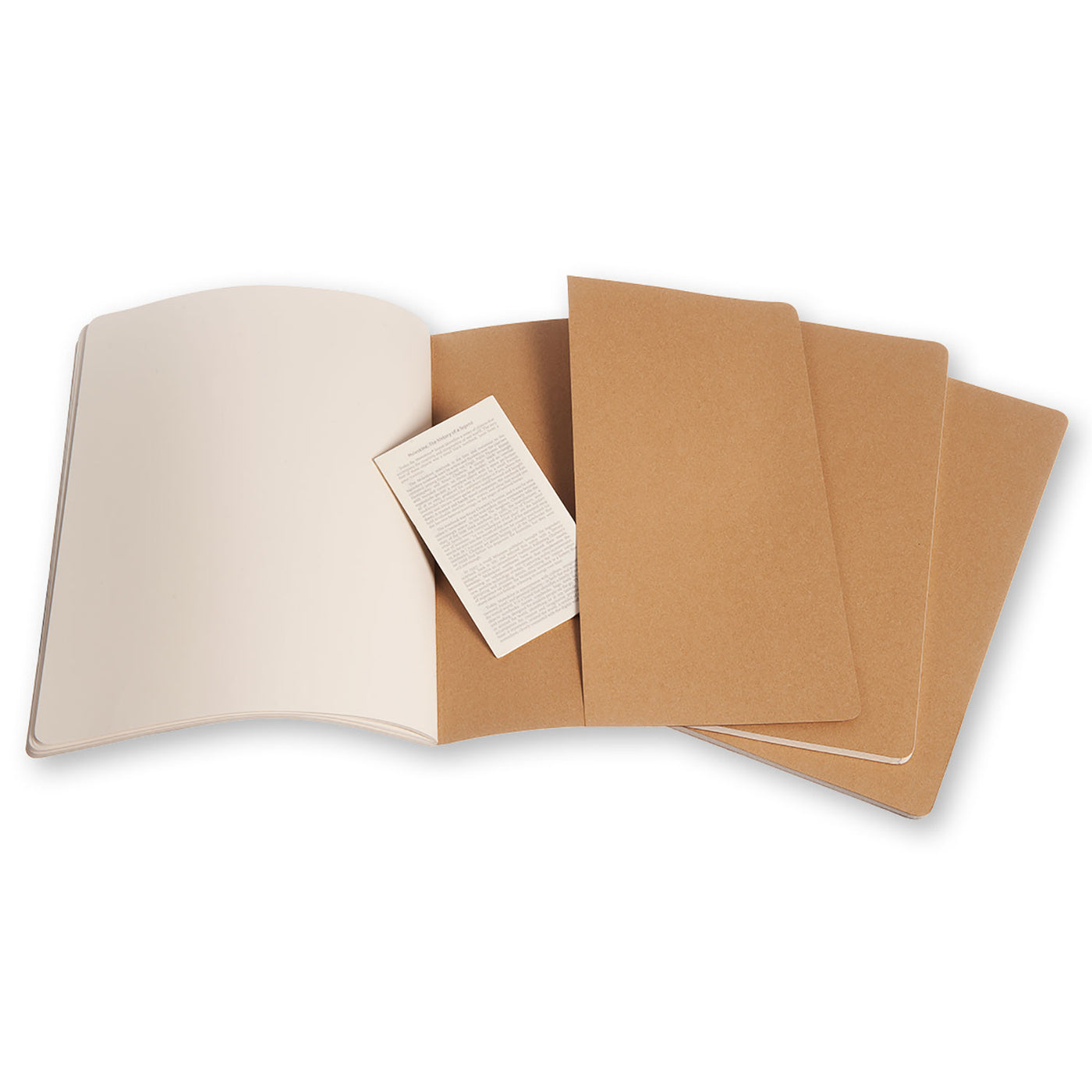 Moleskine Cahier Journal XXL Plain Kraft Brown — Fred Aldous