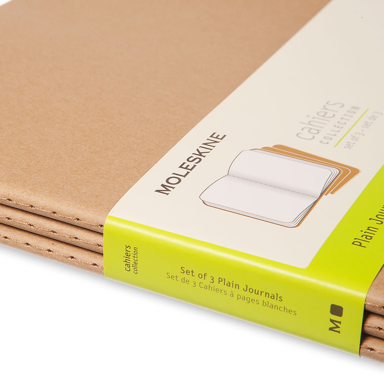 Moleskine Cahier Journal XXL Plain Kraft Brown — Fred Aldous