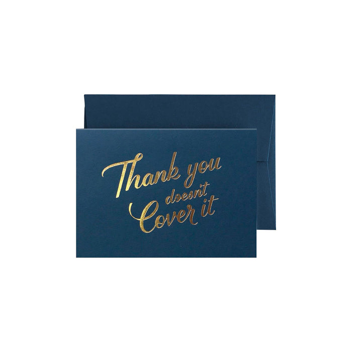 Thank you doesnt cover it - Just To Say Card