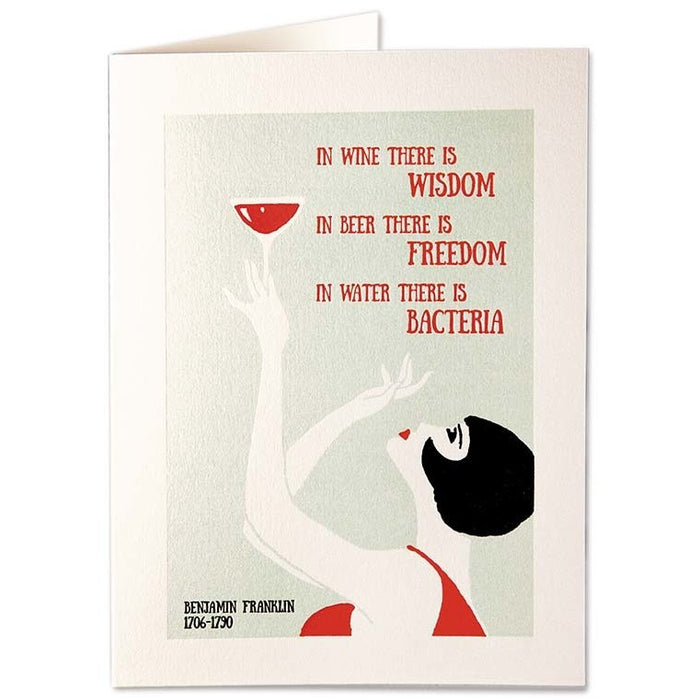 Wine And Wisdon Card