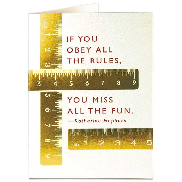 Rules Card