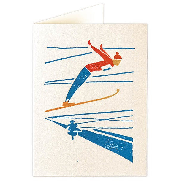 Ski Jump Card