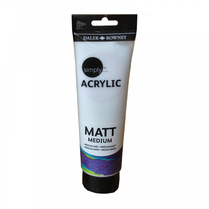 Daler Rowney Simply Acry 250ml Matt Medium