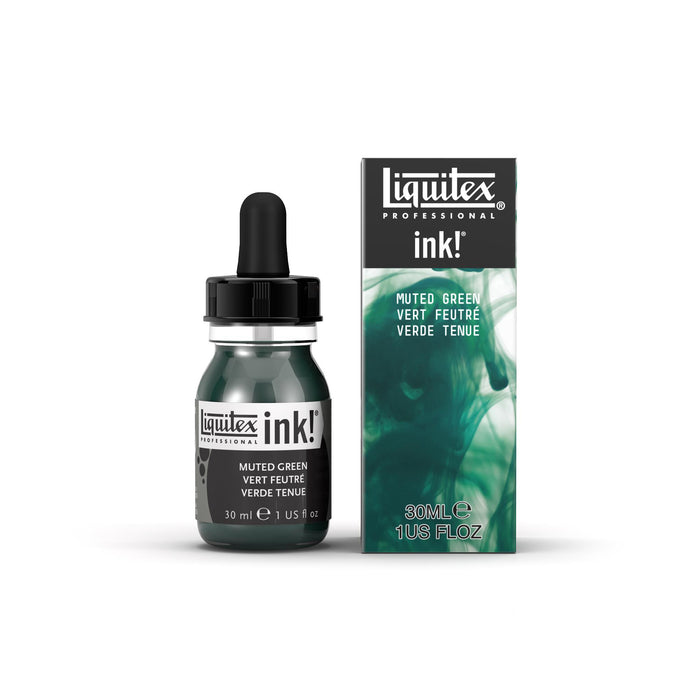 Liquitex Ink 30ml Green Muted Colour