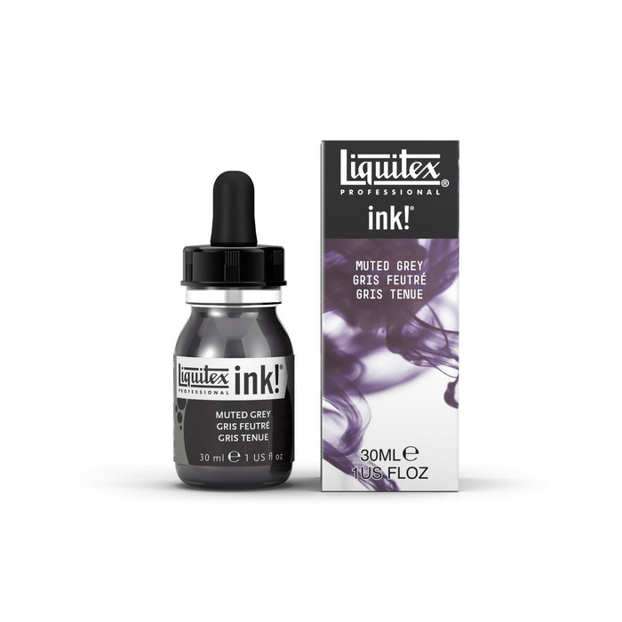 Liquitex Ink 30ml Grey Muted Colour