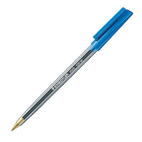 Staedtler 430 Ballpoint Medium Nib Pen Blue