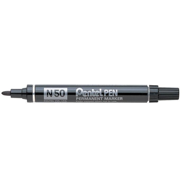 Pentel N50 Bullet Point Marker Black