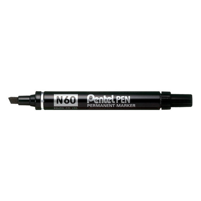 Pentel N60 Chisel Tip Marker Black