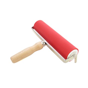 Abig - Ink Roller 200mm  with Wooden Handle