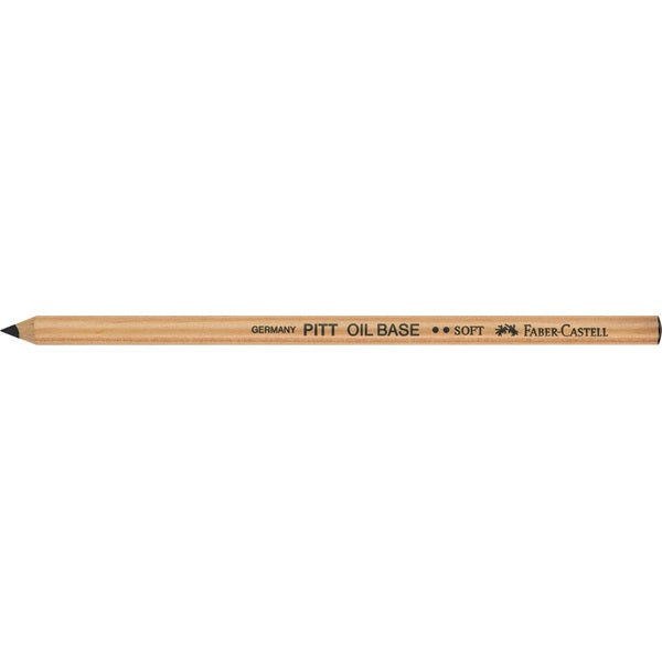 PITT Oil Based Black Pencil, No.2 Soft