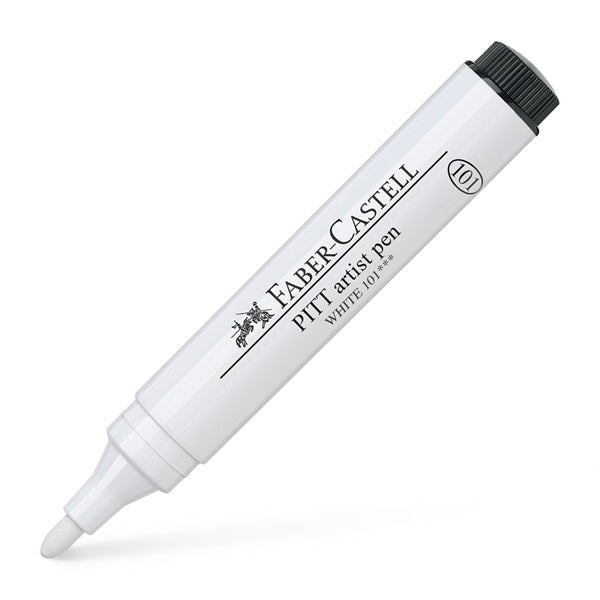 PITT Artist Big Brush Pen, White