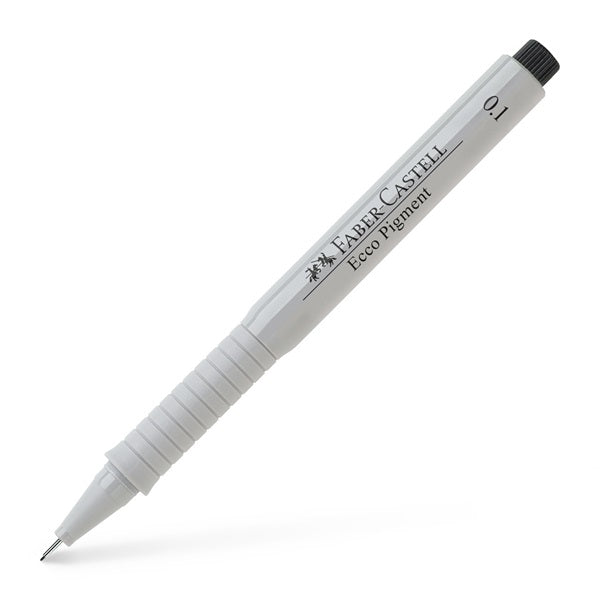 Ecco Pigment Fibre Tip Pen, 0.1mm, Black
