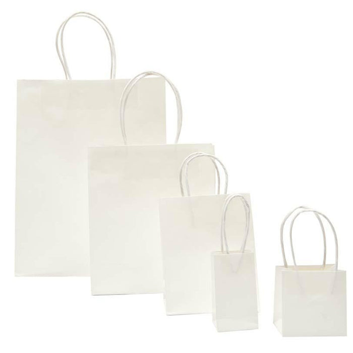 Rico - Paper Bag White / 24/31/12 cm