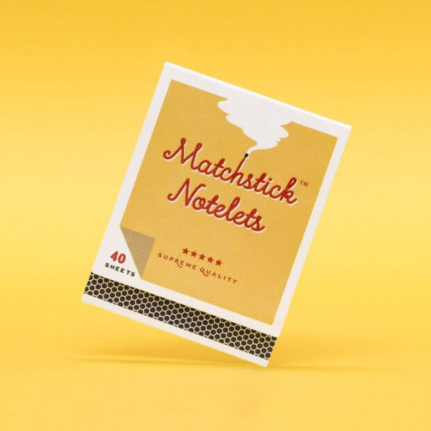 Matchstick Notelets - Mini Sticky Notes