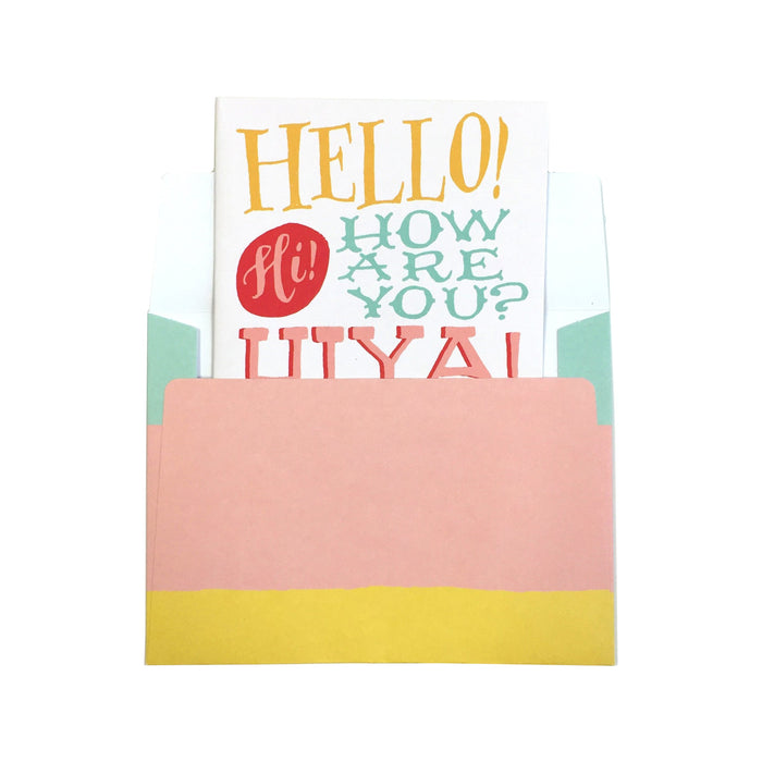 Ladyfingers Letterpress High Five Greeting Card Assortment