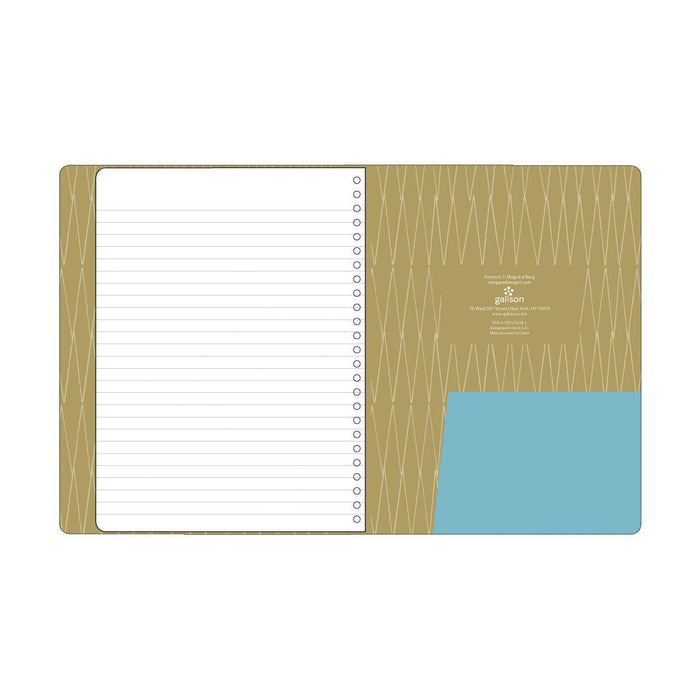 Feathers Deluxe Spiral Notebook