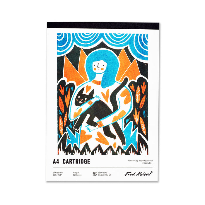 Fred Aldous Cartridge Pad 150gsm A4