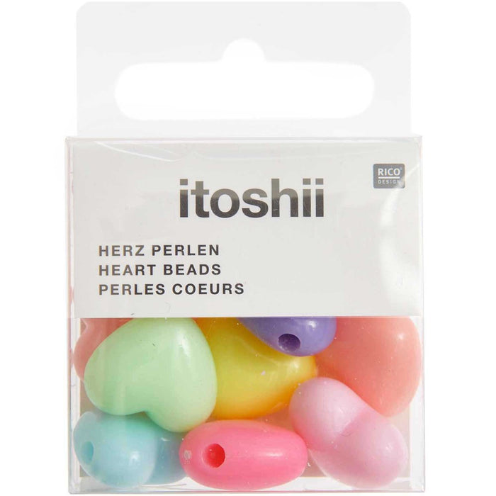 Heart Beads Pastel
