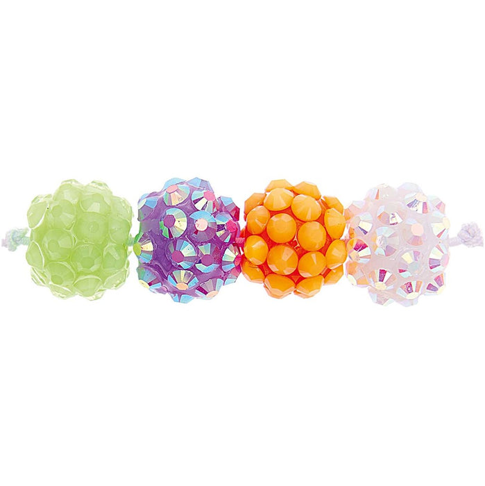 Strass Beads Neon Mix