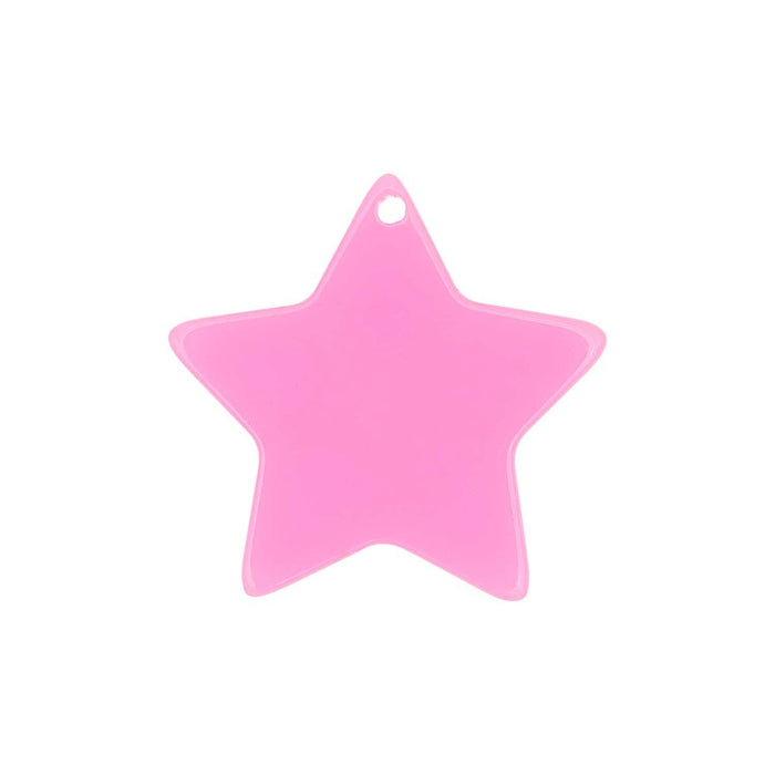 Star Disc Neon Pink