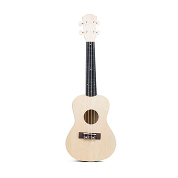 The completed ukulele