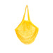 Yellow bag on a white background.