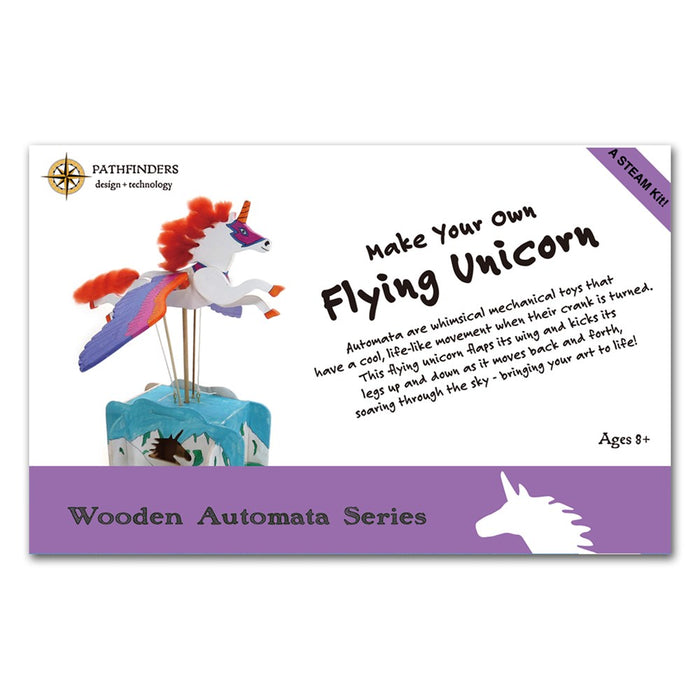 Flying Unicorn Wooden Set