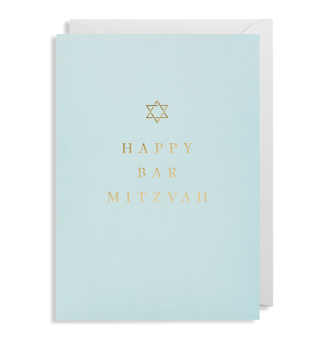 Happy Bar Mitzvah Greeting Card