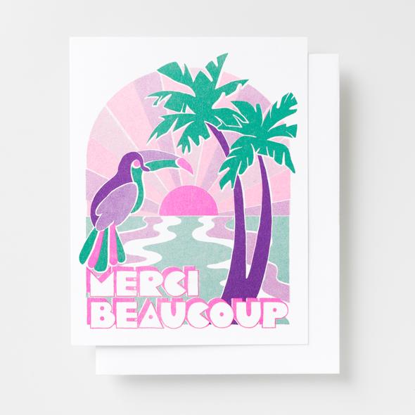 YOW: Riso Card - Tropical Merci Beaucoup
