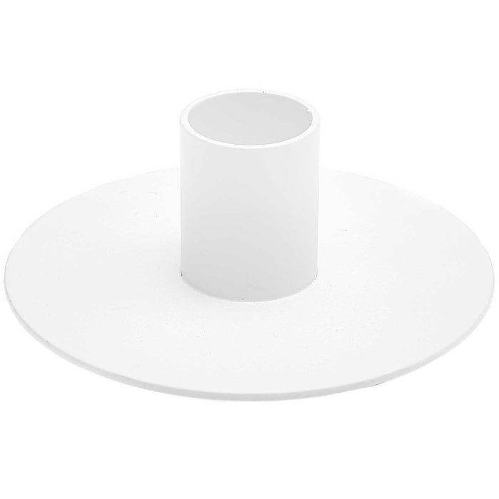 Rico - Small Metal Candle Holder White