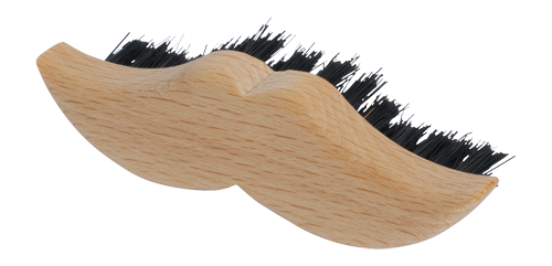 Redecker Beard Brush (Moustache shaped)