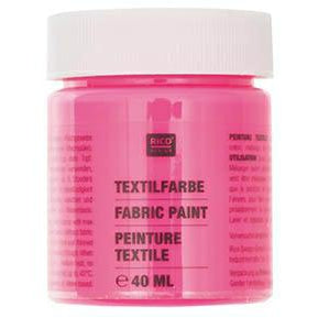 Rico - Fabric Paint Neon Pink